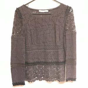 Anthropologie Lace Top